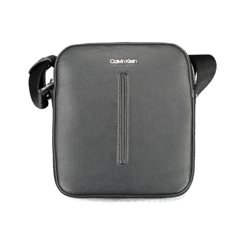 Calvin Klein Black Polyester Men's Shoulder Bag
