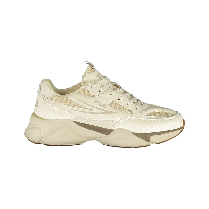Fila White Polyester Men's Sneaker