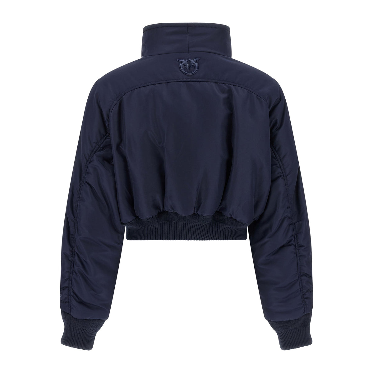 PINKO Blue Polyamide Bomber for Women