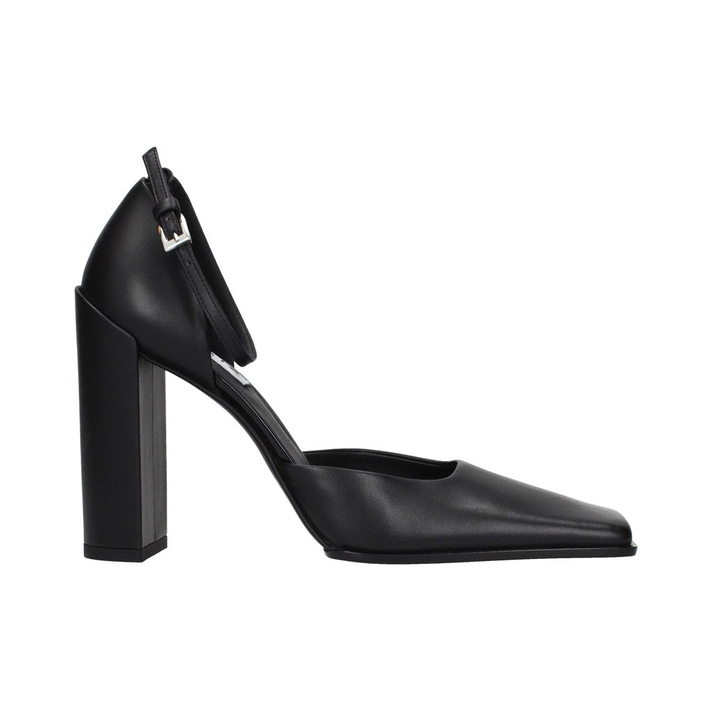 Alaïa Black Leather High Heel Pumps for Women