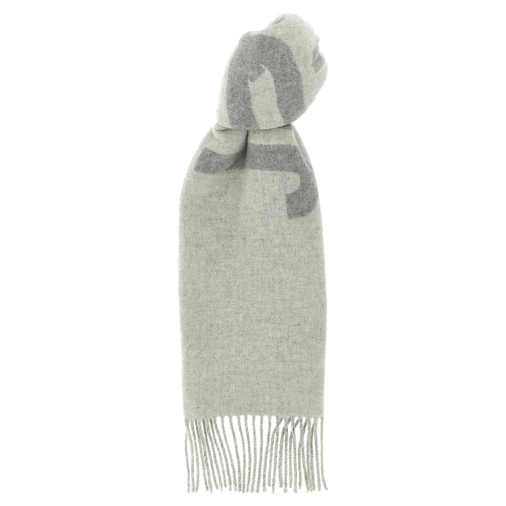 Jacquemus Gray Wool Foulard for Men