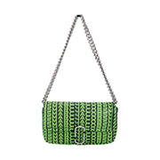 Marc Jacobs Neon Green The Monogram Leather J Marc Mini Shoulder Bag Crossbody for Women