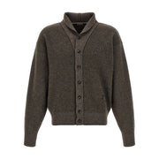 Jacquemus Brown Merino Wool Cardigan for Men