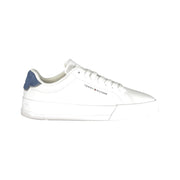 Tommy Hilfiger White Polyurethane Men's Sneaker