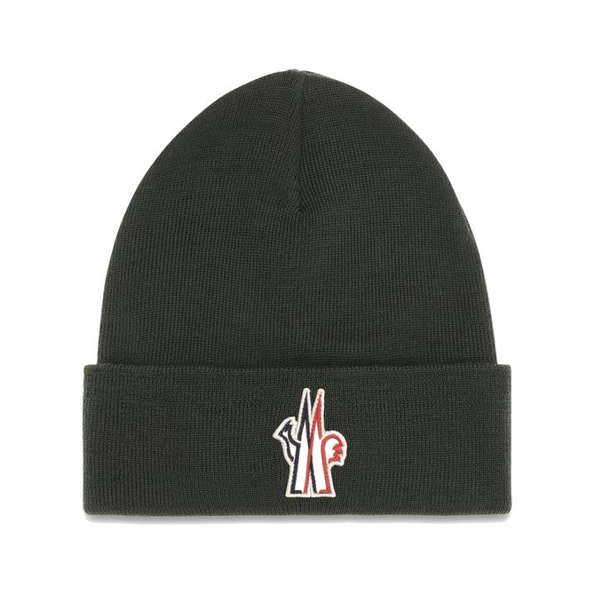 Moncler Grenoble Bicolor Wool Oves Aries Beanie for Men