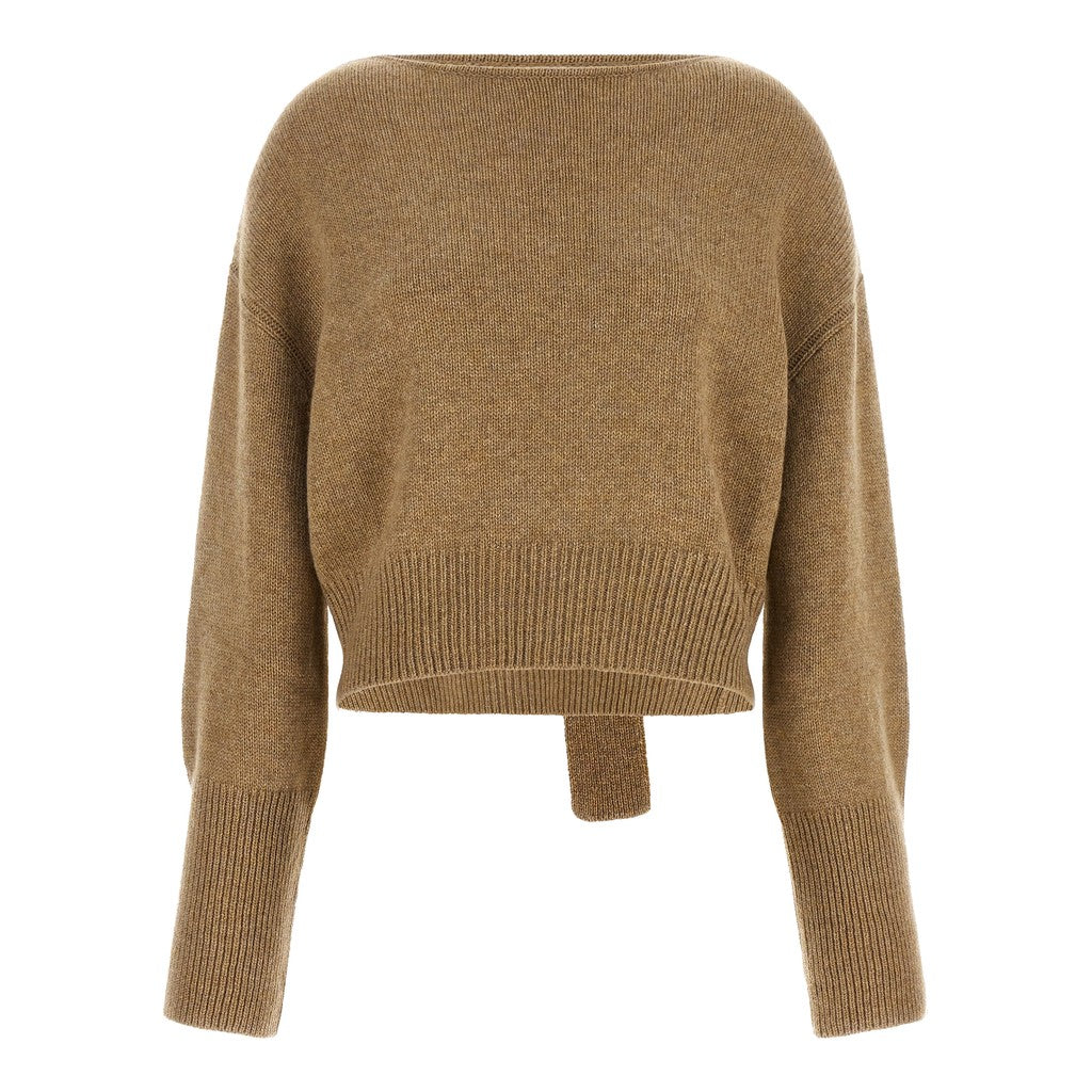 Ermanno Scervino Beige Cashmere Cardigan for Women
