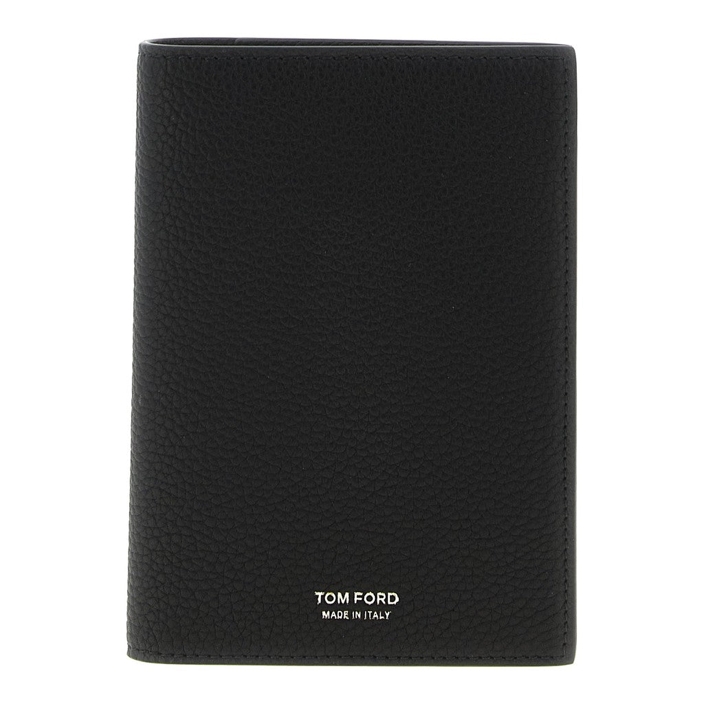 Tom Ford Black Calfskin Wallet for Men