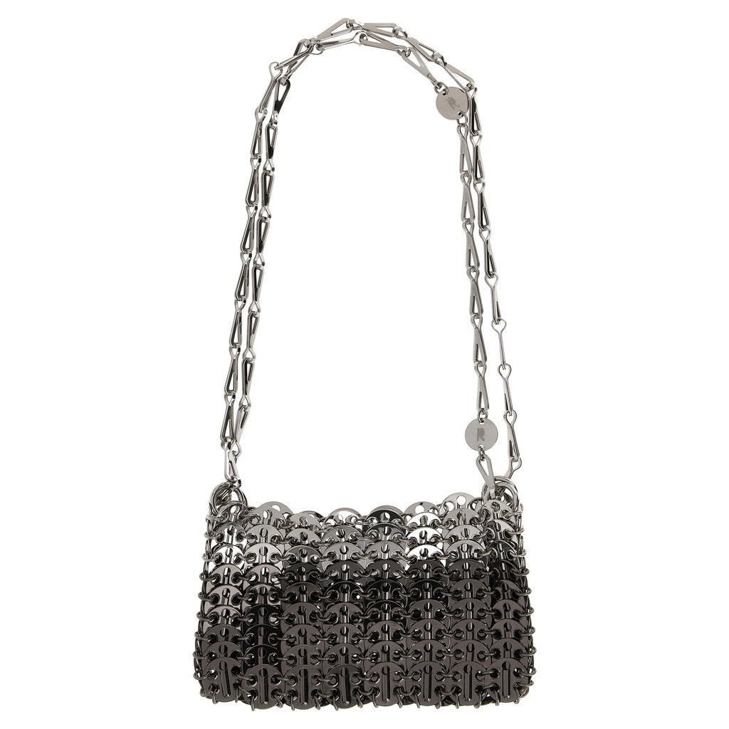 Paco Rabanne Silver Stainless Steel Shoulder Bag for Women