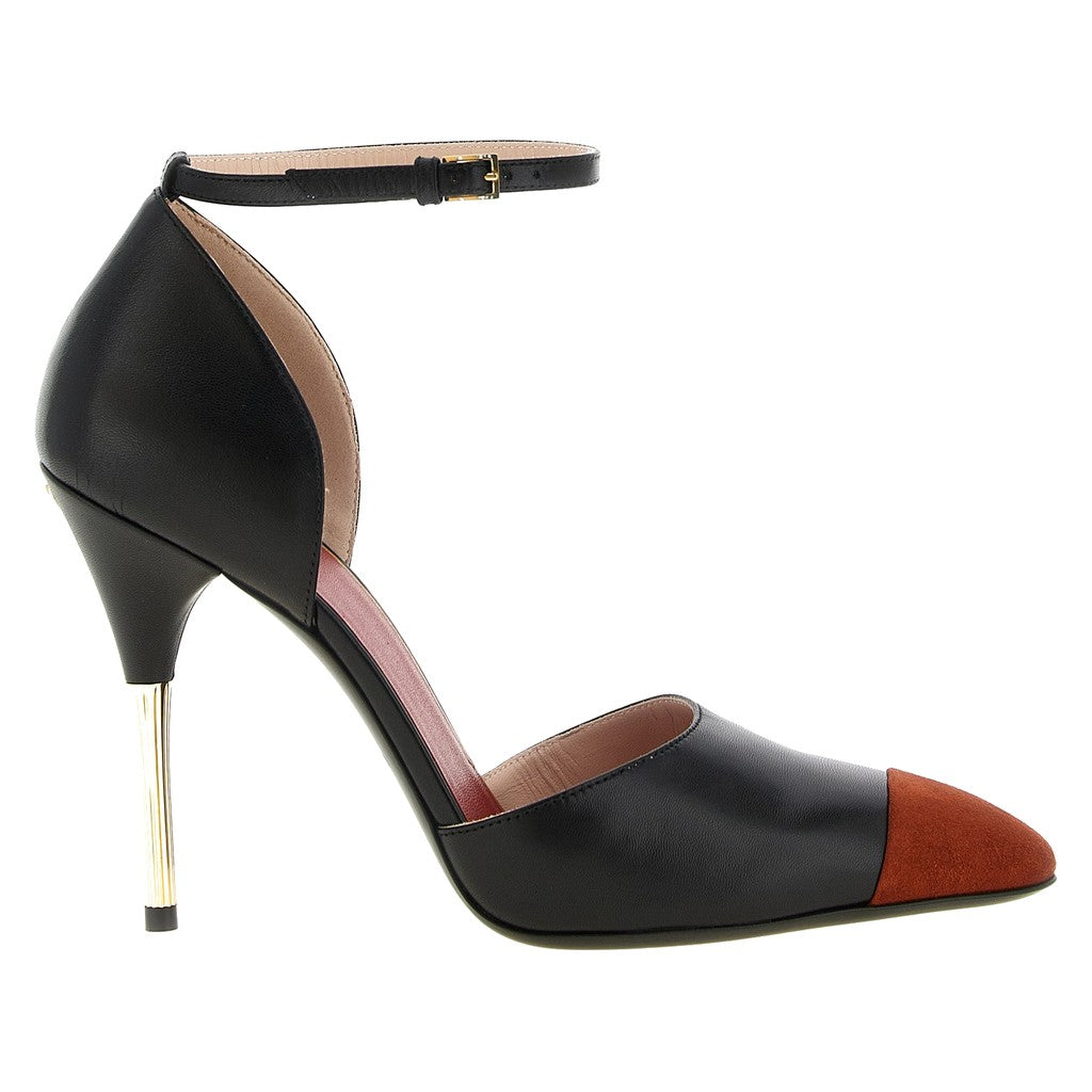 Valentino Garavani Black Goatskin High Heel Pumps for Women