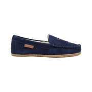 Ralph Lauren Blue Suede Leather Slippers for Women