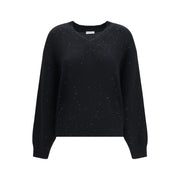 Brunello Cucinelli Black Cashmere Sweater for Women