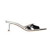 Gianvito Rossi Gray Leather Platform Sandals for Women