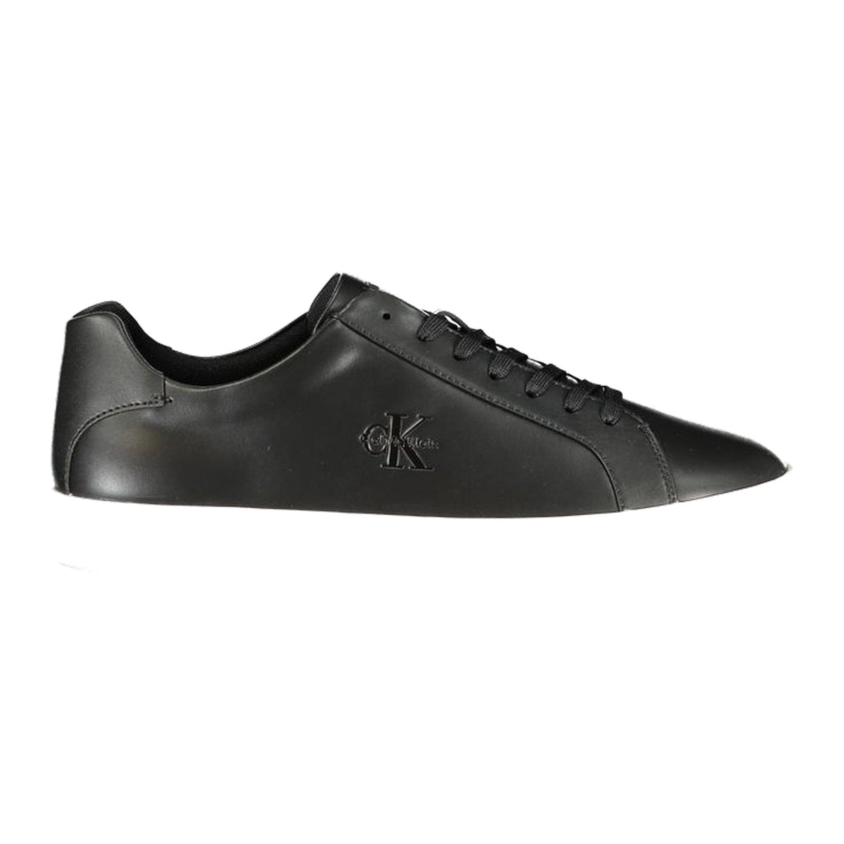 Calvin Klein Black Polyurethane Men Sneaker