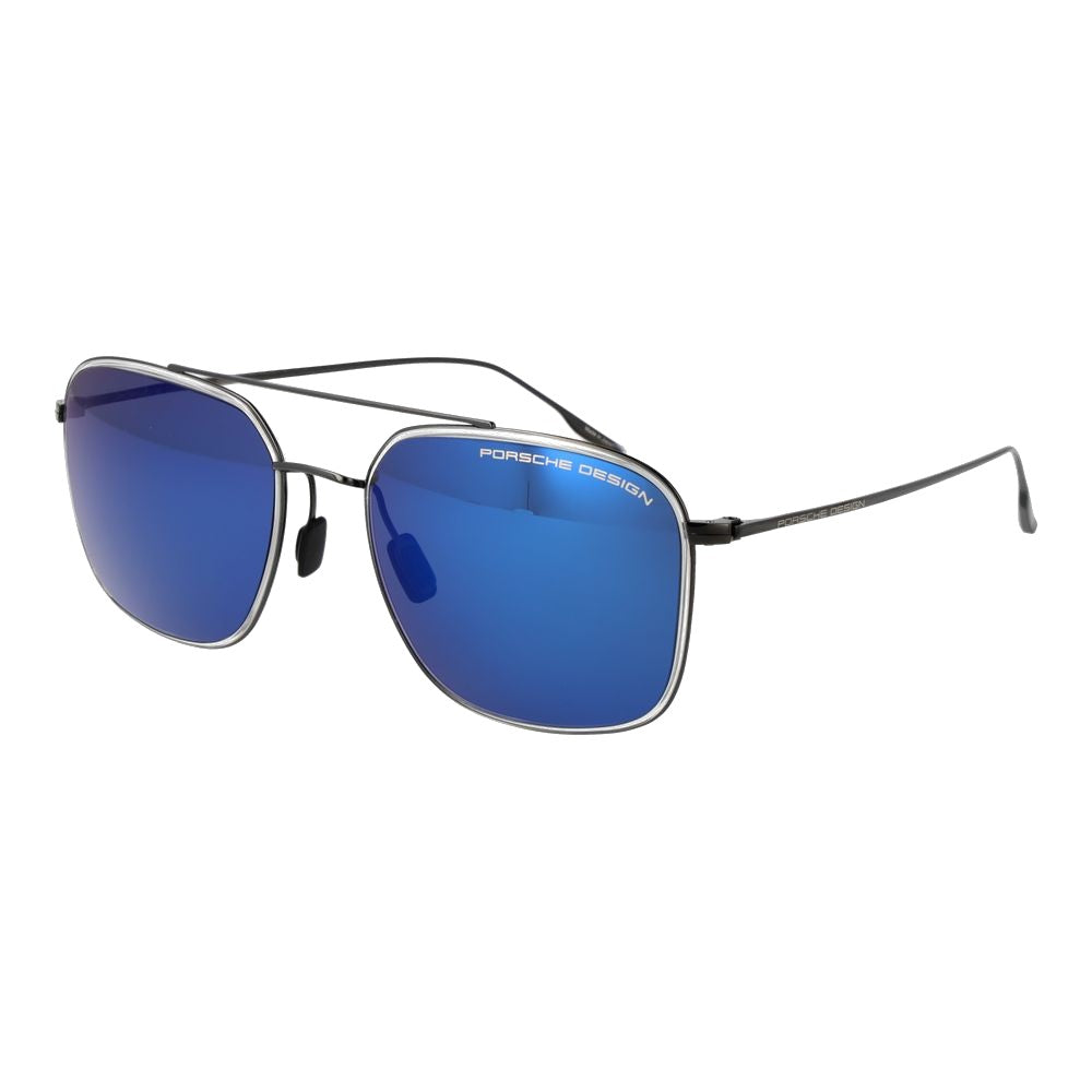 Porsche Design Men's Square Sunglasses – Black Titanium