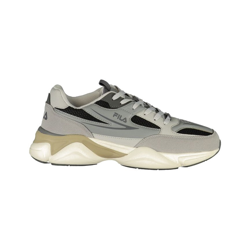 Fila Gray Polyester Men's Sneaker
