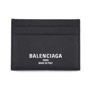 Balenciaga Black Lamb Ovis Aries Aries Wallet for Men