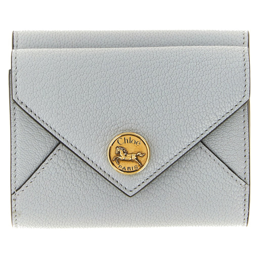 Chloé Blue Goatskin Cardholder for Women