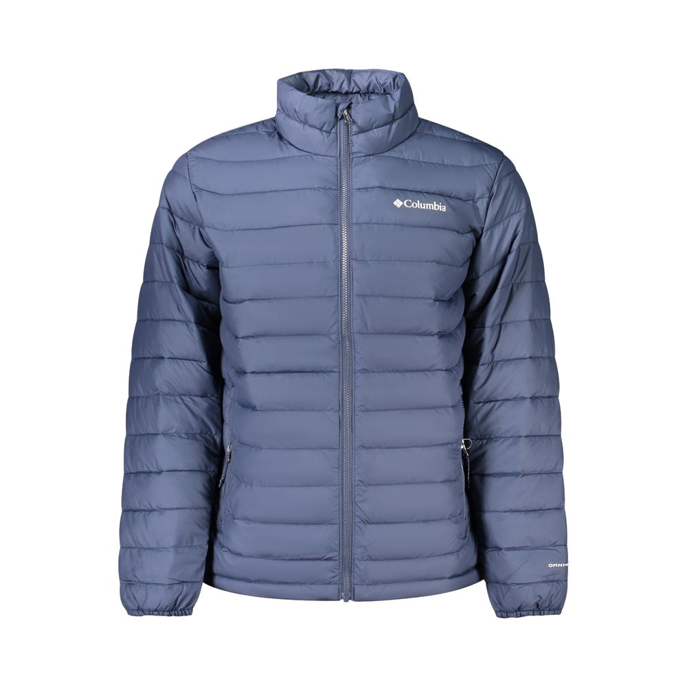 Columbia Blue Polyester Men's Jacket