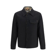Burberry Black Wool Oves Aries Jacket for Men