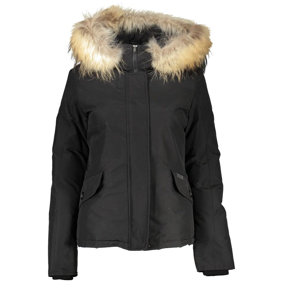 Woolrich Black Cotton Women's Jacket