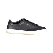 Hugo Boss Blue Leather Men's Sneakers