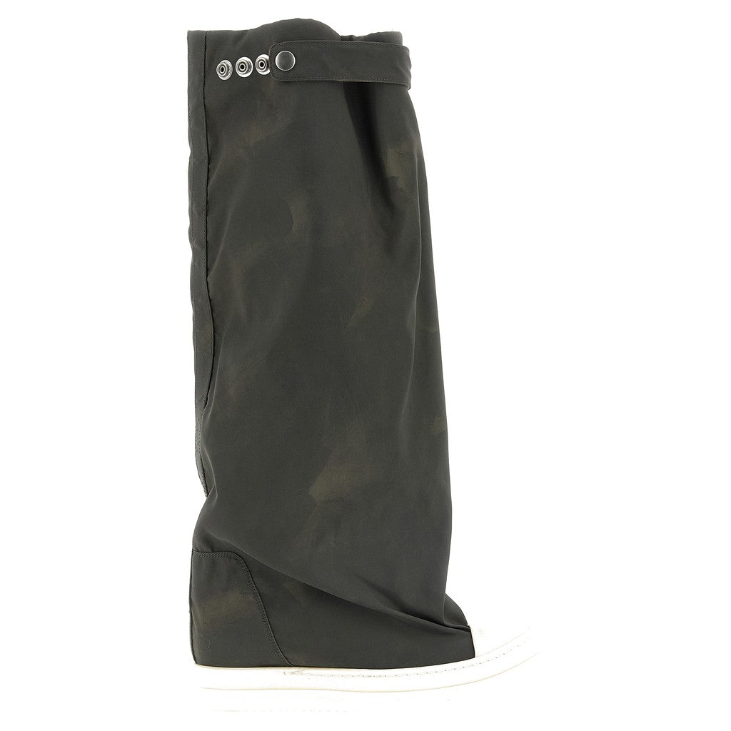 DRKSHDW Gray Nylon Over The Knee for Women