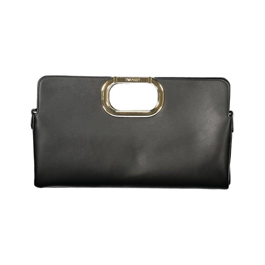 Twinset Black Polyurethane Women's Bag