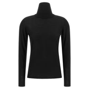 Max Mara Black Virgin Wool Cardigan for Women