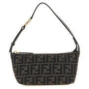 Fendi Brown Polyester Clutch Bag for Women