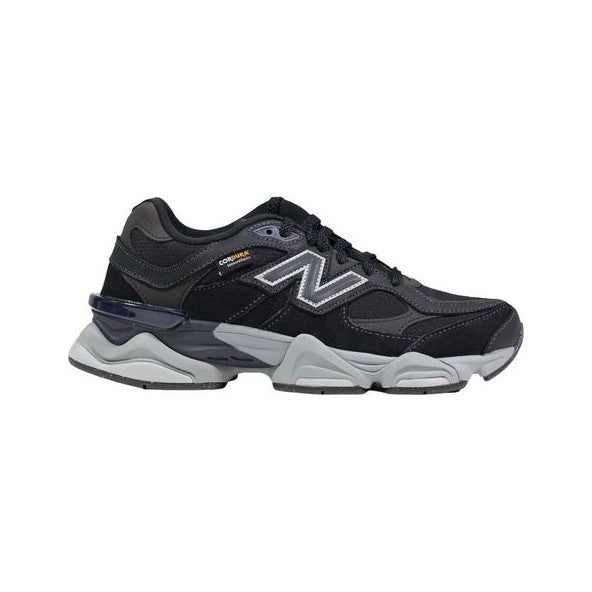 New Balance Black Suede Leather Chunky Sneakers for Women