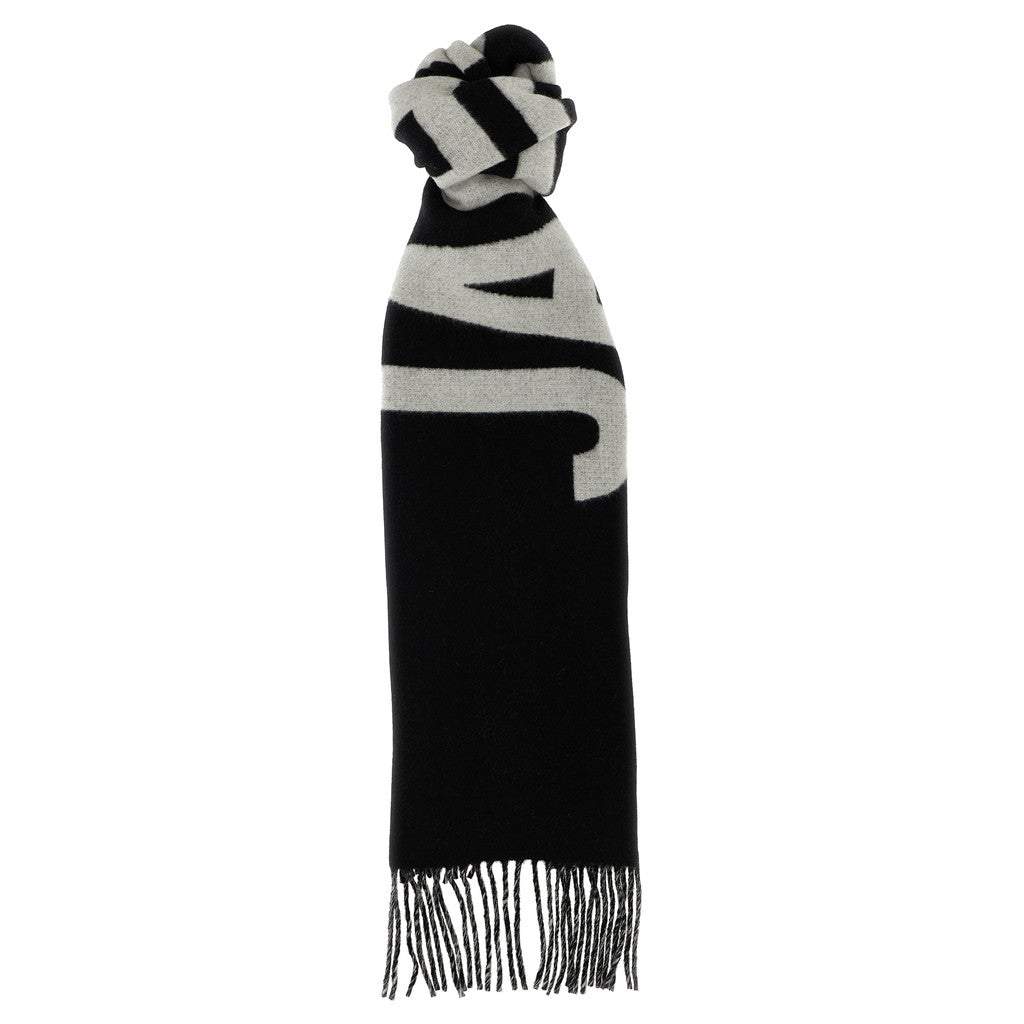 Jacquemus Black Wool Foulard for Men