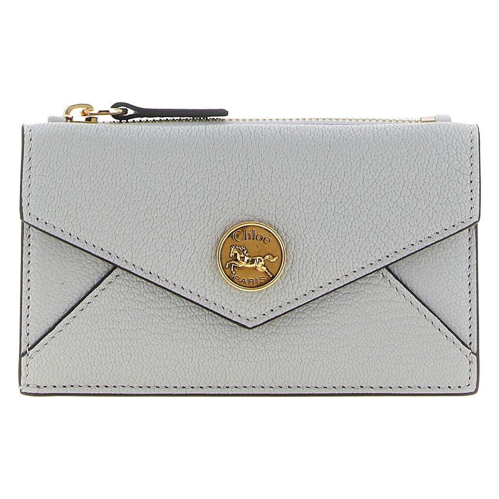 Chloé Blue Goatskin Cardholder for Women