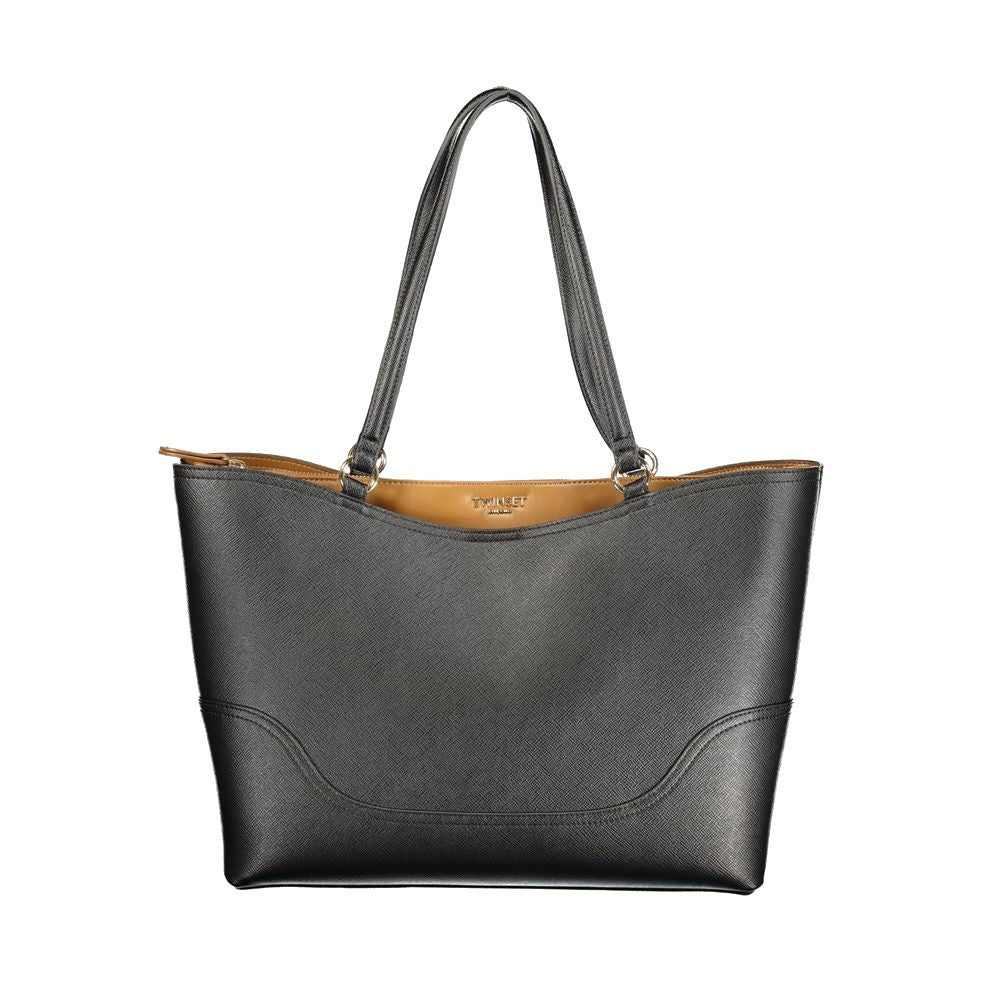 Twinset Black Polyurethane Women's Bag