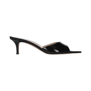Gianvito Rossi Black Leather Platform Sandals for Women