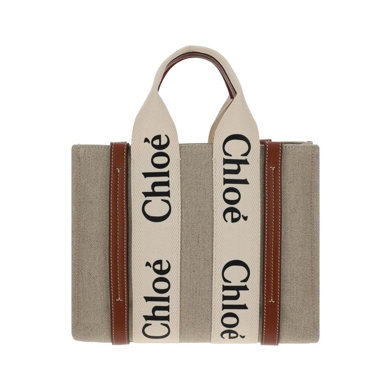 Chloé Brown Canvas Handbag for Women