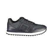 Gas Blue Polyurethane Men's Sneaker