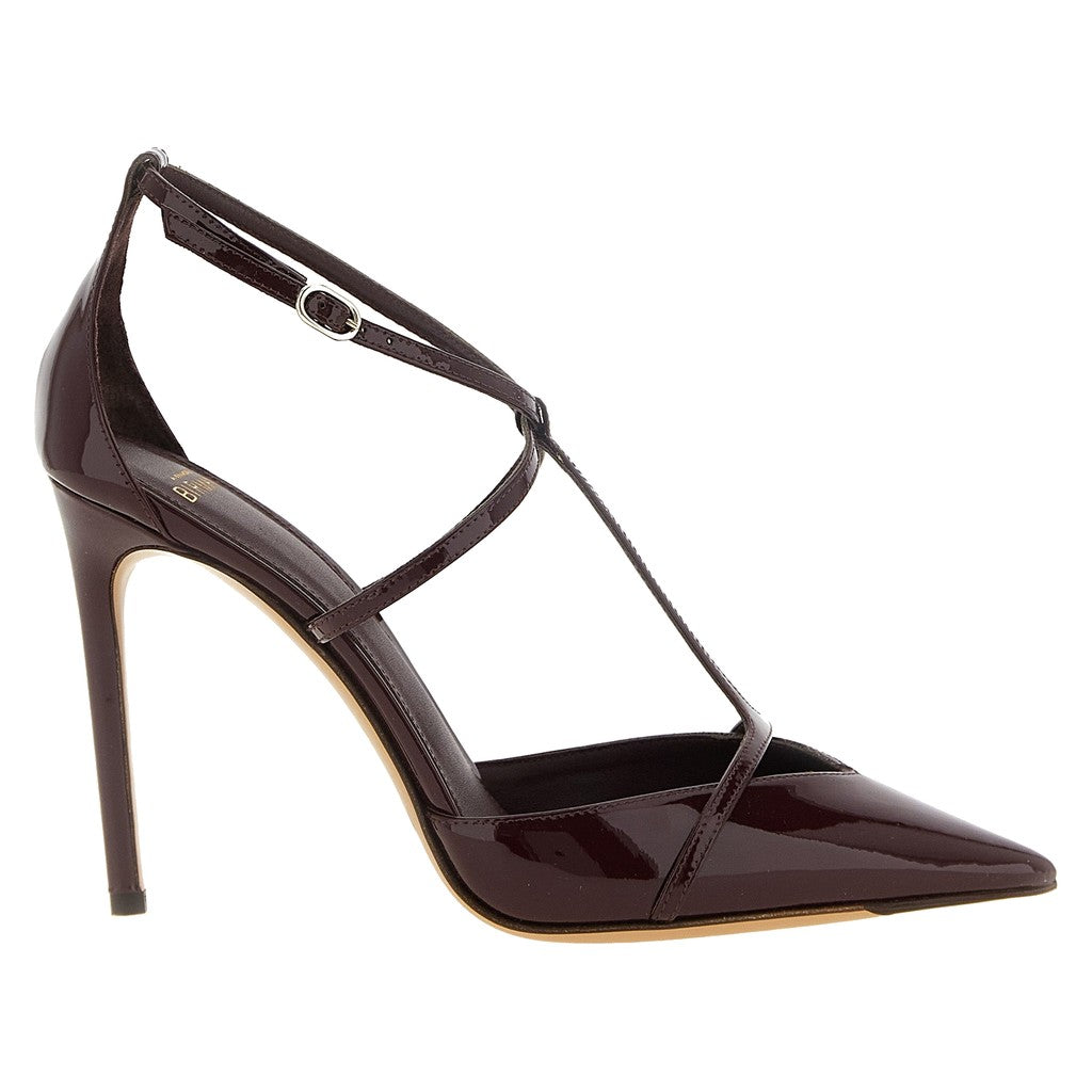 Alexandre Birman Bordeaux Calfskin High Heel Pumps for Women