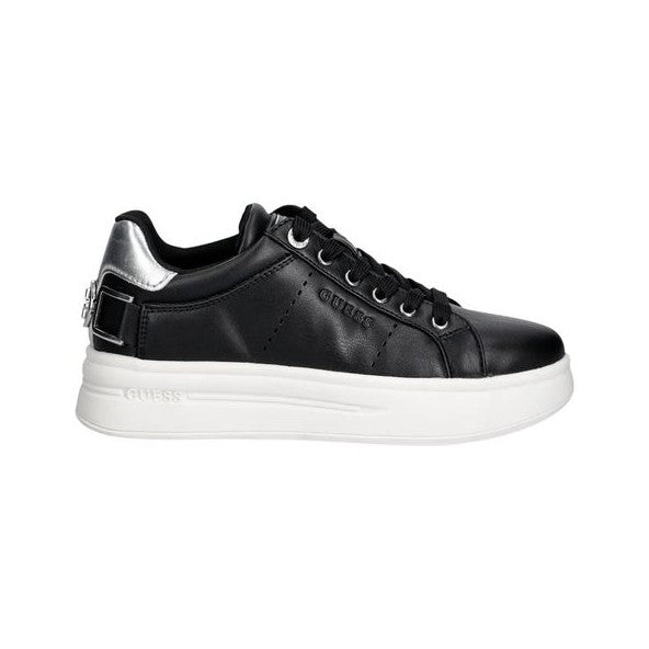 Guess Black Polyethylene Platform Sneakers for Women