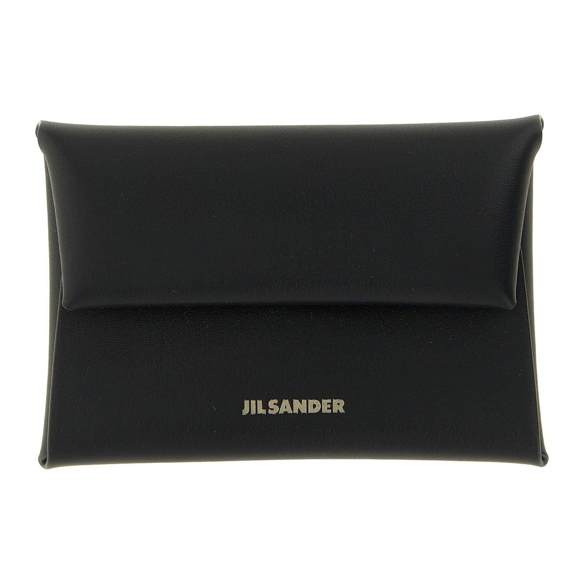 JIL SANDER Black Calfskin Wallet for Men