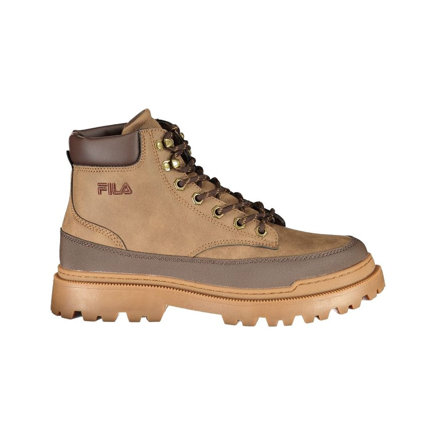 Fila Brown Polyester Mens Sneaker for Men
