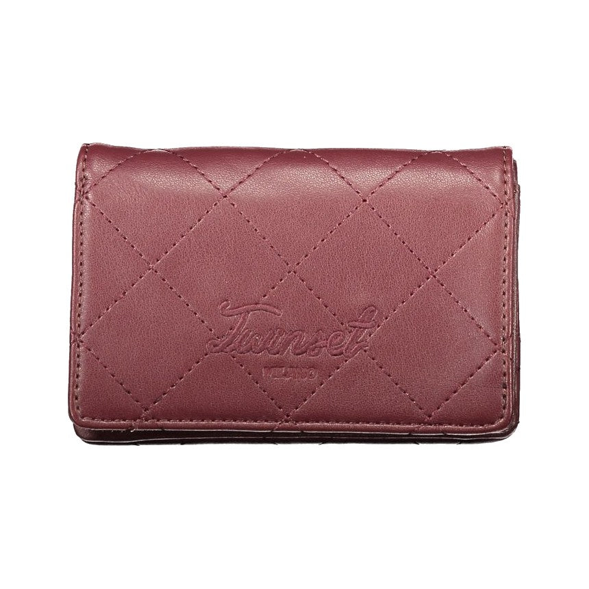 Twinset Rosso Polyurethane Women's Wallet