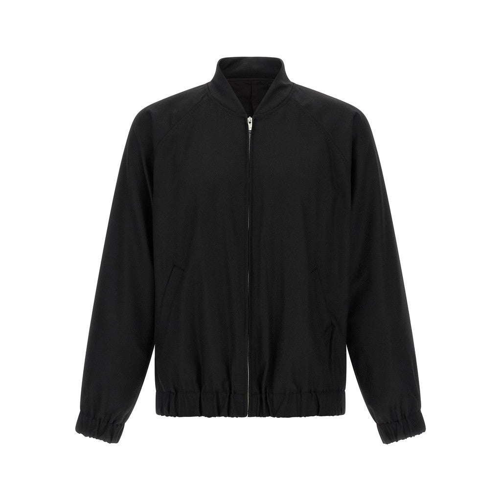 Undercover Black Wool Bomber for Men