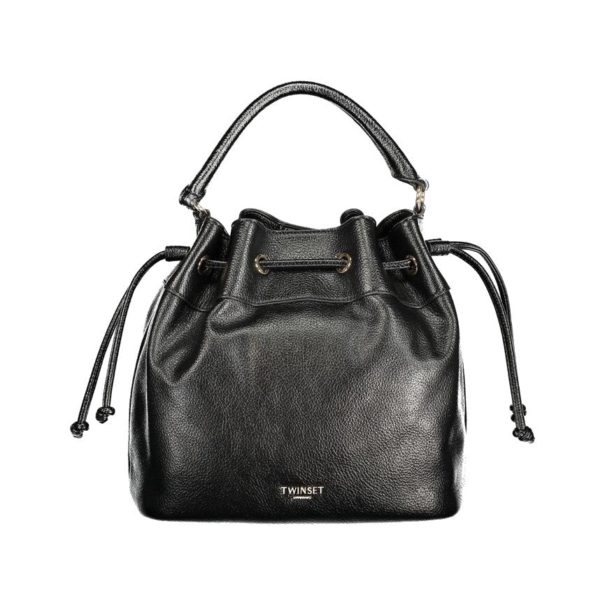 Twinset Black Polyurethane Women's Bag