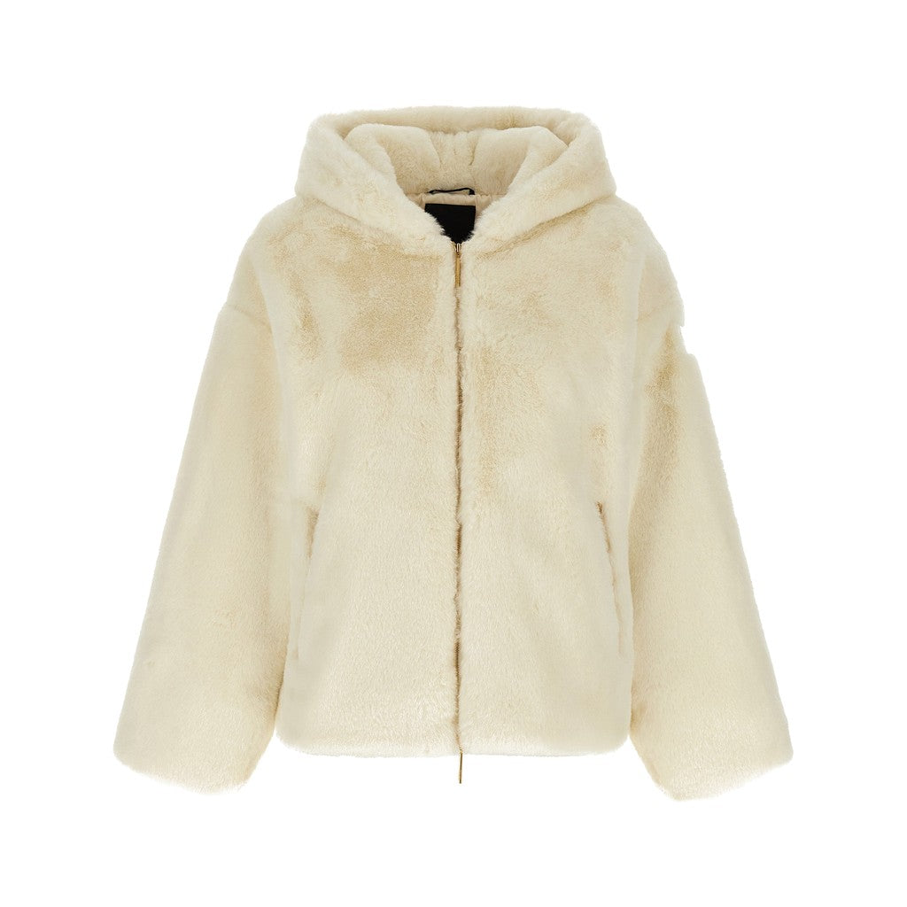 Tatras White Polyester Full-Length Jacket for Women
