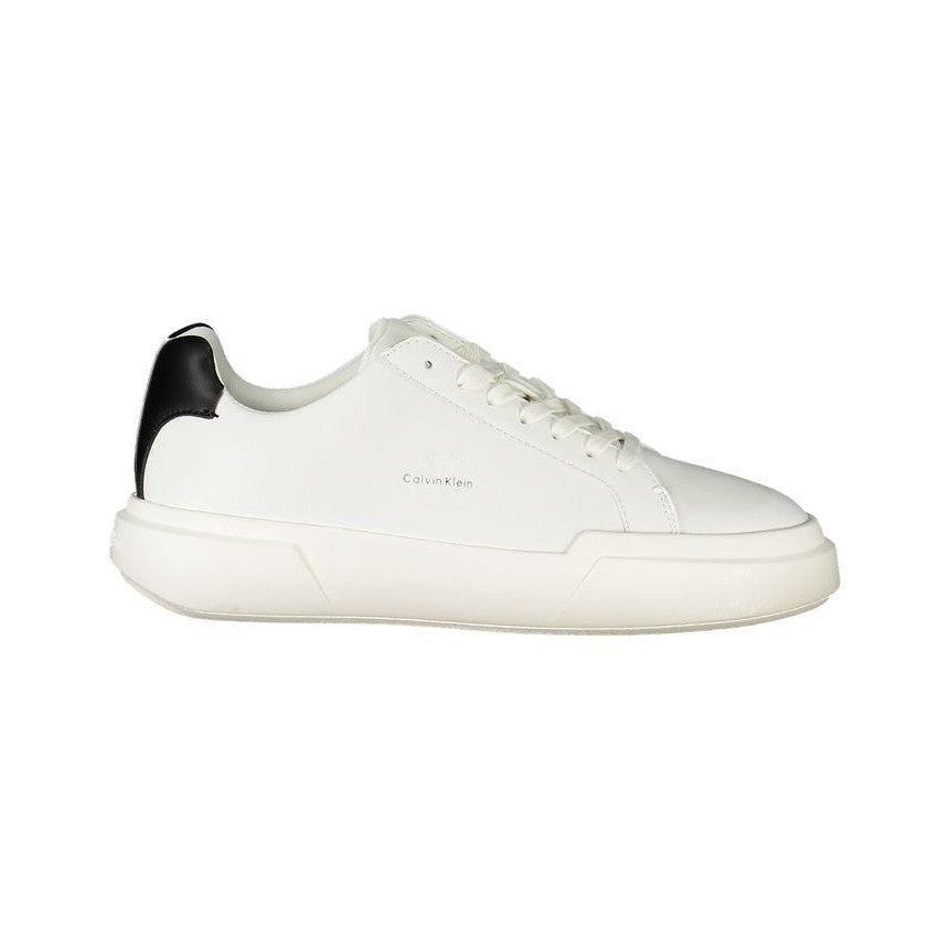 Calvin Klein Bianco Polyurethane Women Sneaker