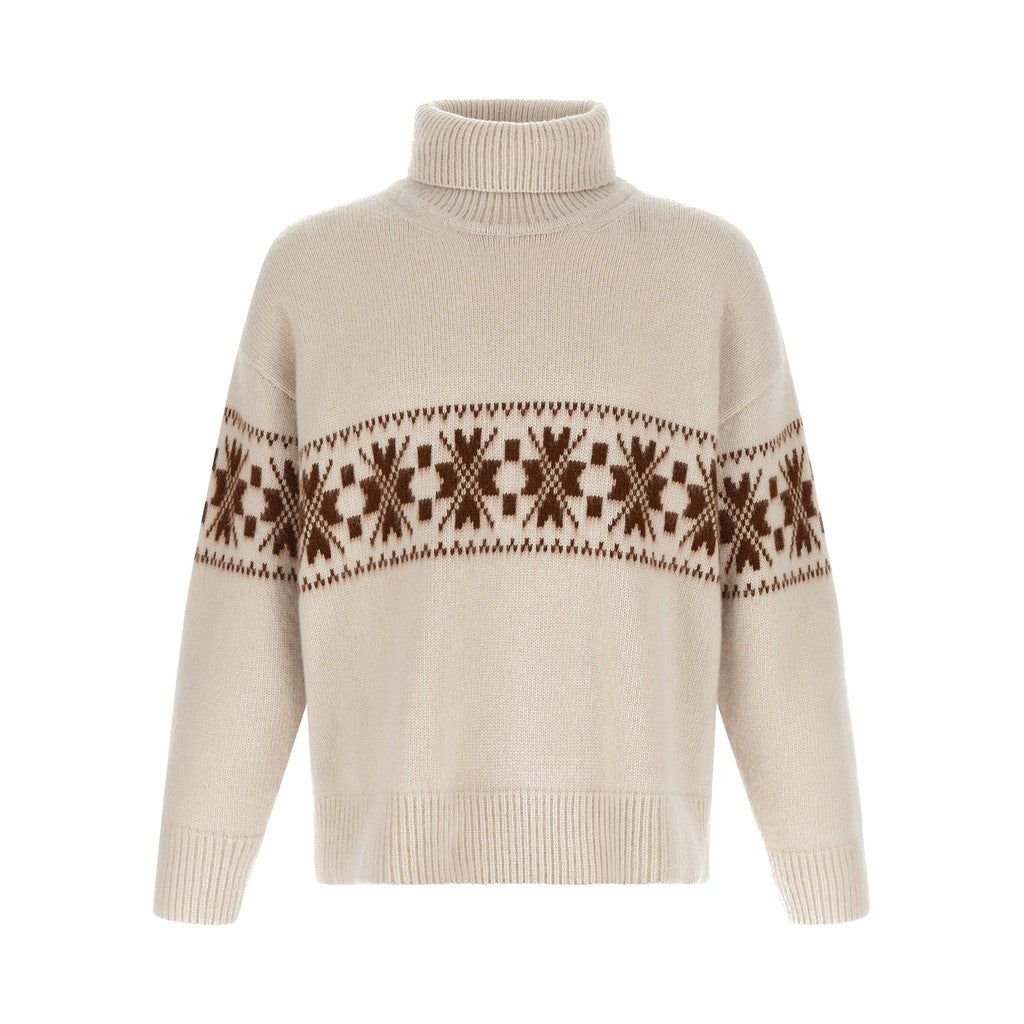 Kiton White Wool Cardigan for Women