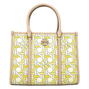 Tory Burch Yellow Fabric Handbag for Women