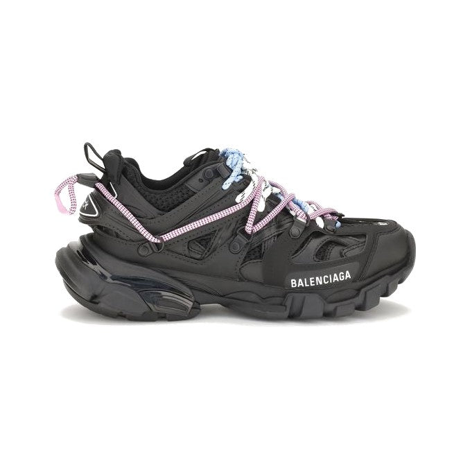 Balenciaga Black Polyester Athletic Sneakers for Women