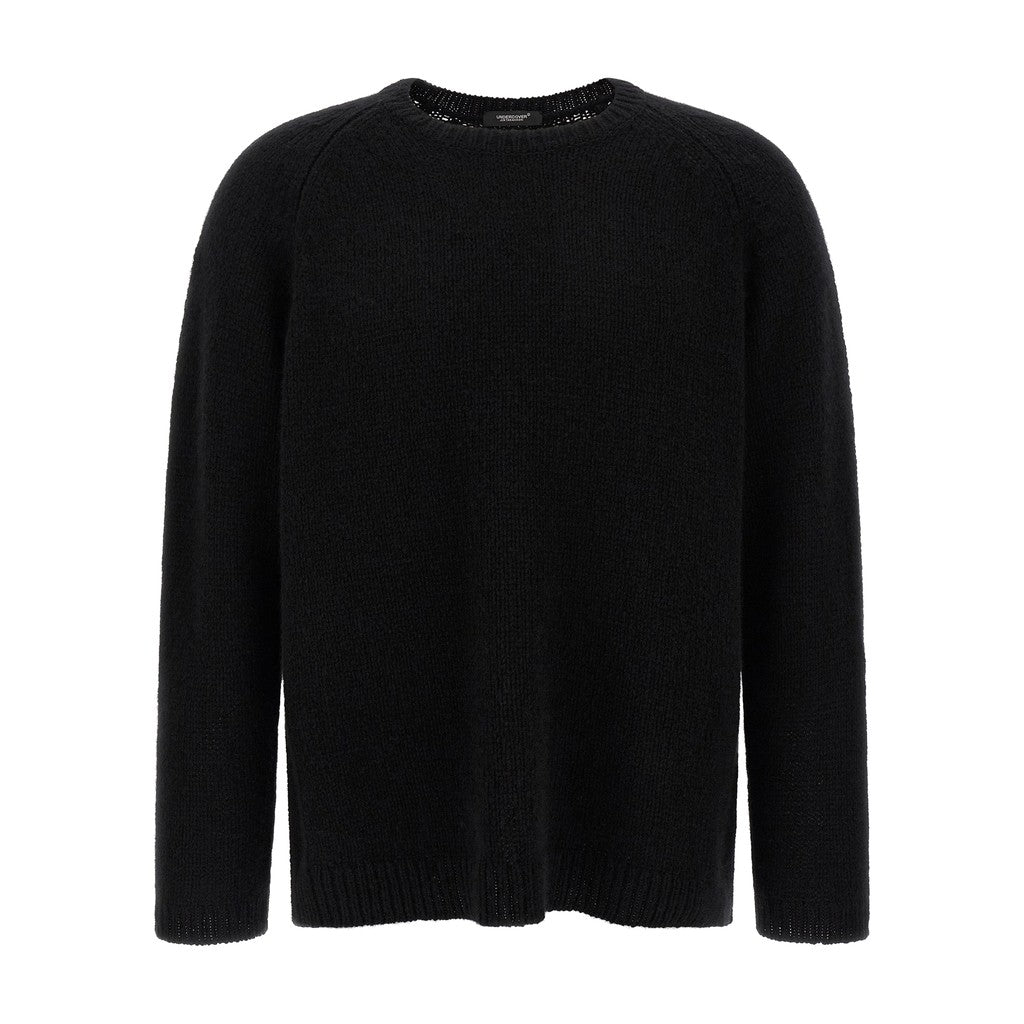 Undercover Black Wool Cardigan for Men