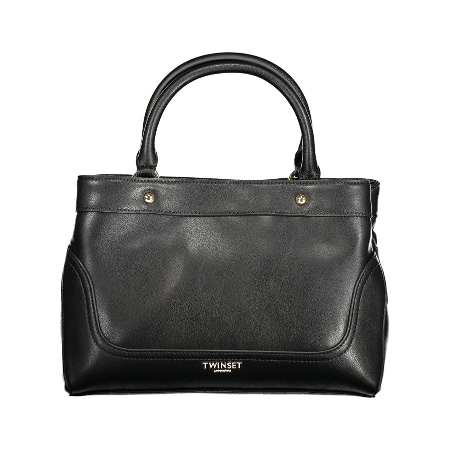 Twinset Black Polyurethane Women's Bag